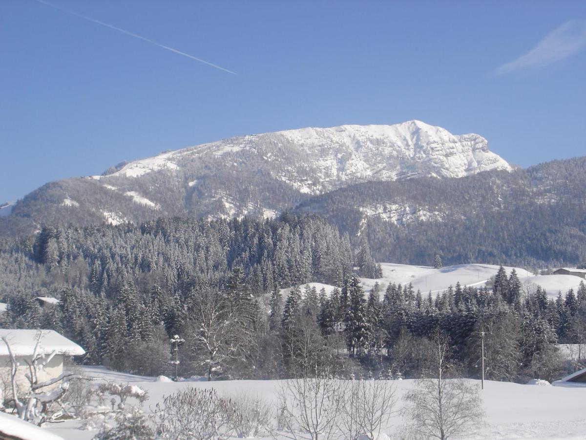 Bio-Bauernhof Bachangerhof Kössen Exteriör bild